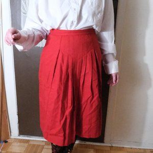 Vintage Pant-Man Red Skirt